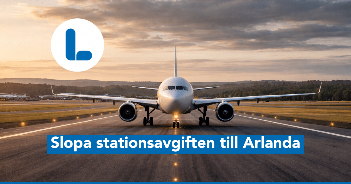Pendeltåg till Arlanda som Liberalerna vill göra billigare utan stationsavgift